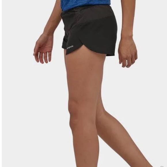 Patagonia Strider Pro running hiking athletic shorts black medium - Picture 3 of 11